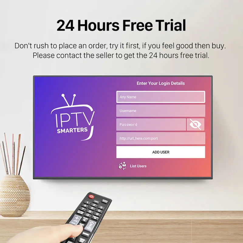 IPTV SMARTERS PRO - 12 Mois