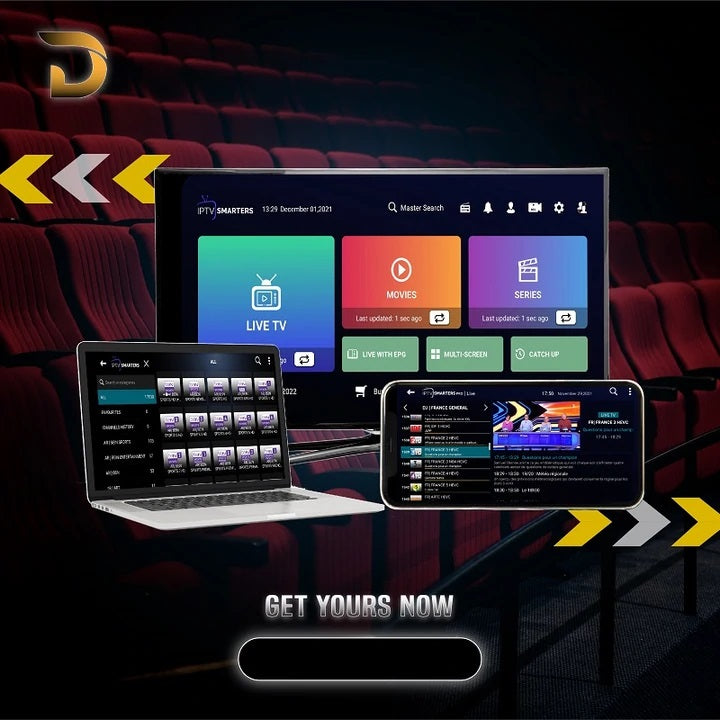 IPTV SMARTERS PRO SUBSCRIPTION - Tv-pro