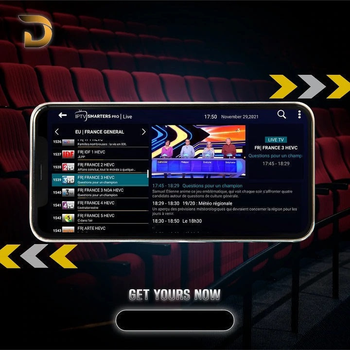 IPTV Smarters Pro 12 Months Subscription