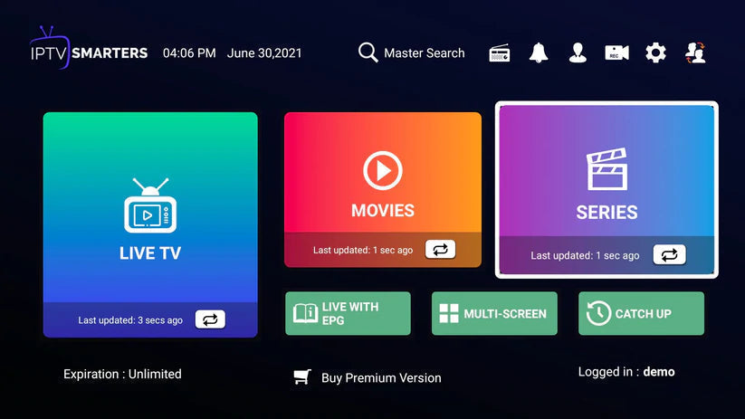 IPTV الكويت - IPTV SMARTERS PRO - اشتراك SMARTERS PLAYER LITE لمدة 12 شهرًا