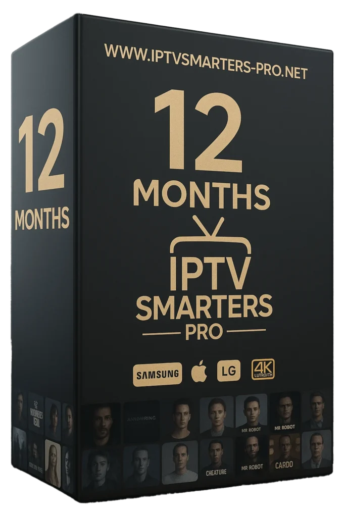 12 month IPTV Smarters Pro subscription deal with full access